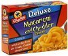 ShopRite macaroni and cheddar dinner deluxe Calories