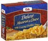 Cub macaroni & cheese deluxe, with creamy cheddar sauce Calories