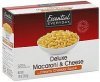 Essential Everyday macaroni & cheese deluxe Calories