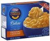 Kraft macaroni & cheese dinner deluxe, original cheddar cheese sauce Calories