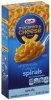 Kraft macaroni & cheese dinner spirals Calories