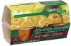 Safeway Kitchens mandarin oranges packed in water, artificially sweetened Calories