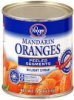 Kroger mandarin oranges peeled segments, in light syrup Calories