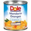 Dole mandarin oranges whole segments in light syrup Calories