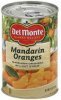 Del Monte mandarin oranges Calories