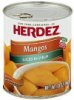Herdez mangos sliced, in syrup Calories