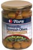 Tops manzanilla spanish olives Calories