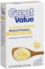 Great Value mashed potatoes creamy butter Calories