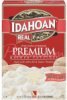 Idahoan mashed potatoes real premium Calories