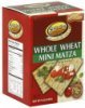 Shibolim matza whole wheat, mini Calories