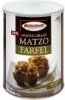 Manischewitz matzo farfel whole grain Calories