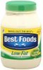 Best Foods mayonnaise dressing low fat Calories