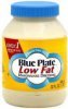 Blue Plate mayonnaise dressing low fat Calories