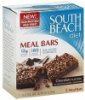 South Beach Diet meal bars chocolate flavored Calories