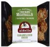 Aidells meatballs chicken, caramelized onion Calories