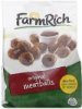 FarmRich meatballs original Calories