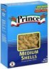 Prince medium shells Calories