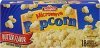 Springfield microwave popcorn butter flavor Calories