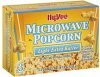 Hy-Vee microwave popcorn light extra butter Calories