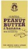 Wild Ophelia milk chocolate bar peanut butter & banana Calories
