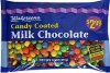 Walgreens milk chocolate candy coated Calories