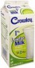 Crowley milk lowfat, 1% milkfat Calories