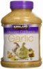 Kirkland Signature minced california garlic Calories
