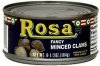 Rosa minced clams Calories