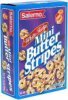 Salerno mini butter stripes cookies, white fudge Calories
