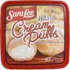 Sara Lee mini cream puffs Calories
