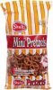 Shultz mini pretzels low fat, cholesterol free Calories