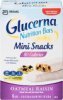 Glucerna mini snack bar oatmeal raisin Calories