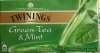 Twinings mint green tea Calories
