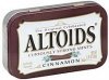 Altoids mints curiously strong, cinnamon Calories