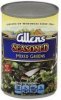 Allens mixed greens mustard & turnip, seasoned southern style Calories