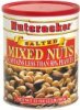 Nutcracker mixed nuts salted Calories