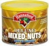 Hannaford mixed nuts with no peanuts, deluxe Calories