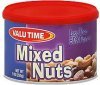 Valu Time mixed nuts Calories