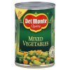 Del Monte mixed vegetables Calories