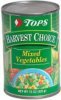 Hy Tops mixed vegetables Calories