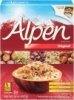 Alpen muesli cereal original Calories