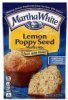 Martha White muffin mix lemon poppy seed Calories