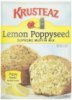 Krusteaz muffin mix lemon poppyseed Calories