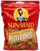 Sun-maid natural california pitted dates Calories