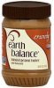 Earth Balance natural peanut butter crunchy, and flaxseed Calories