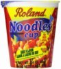 Roland noodles cup beef flavor Calories