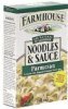 Farmhouse noodles & sauce, parmesan Calories