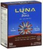 Luna nutrition bars for women, minis, assorted Calories