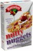 Hannaford nutty nuggets wheat & barley cereal Calories