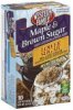 Western Family oatmeal instant, maple & brown sugar Calories